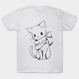 Kitty Sketch T-Shirt